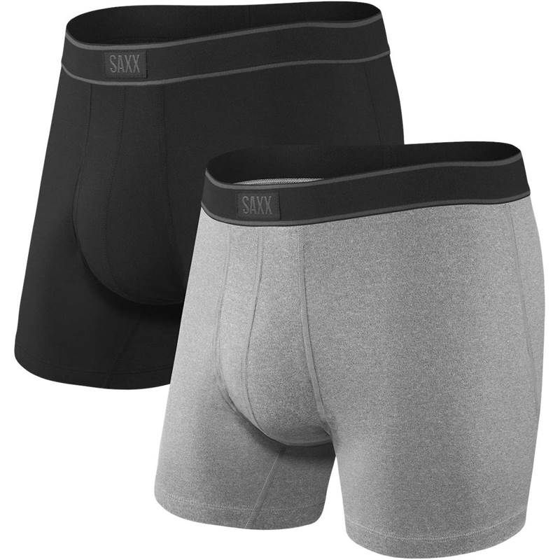 Saxx Mens Daytripper Boxer Brief with Fly - Pack of 2-1